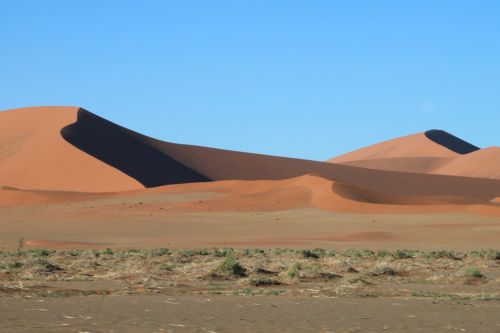 arid dunes hot