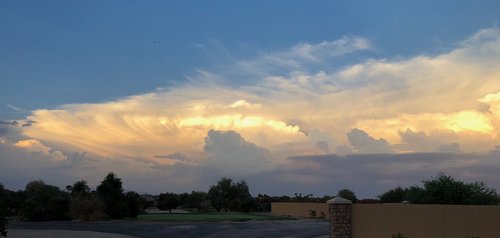 arizona  clouds  sky