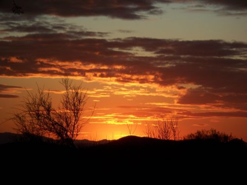 arizona sunset landscape