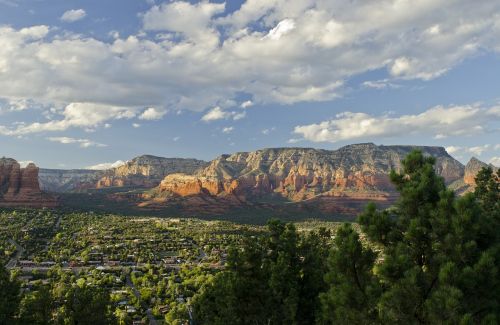 arizona dusk thunder mountain sedona sedona arizona