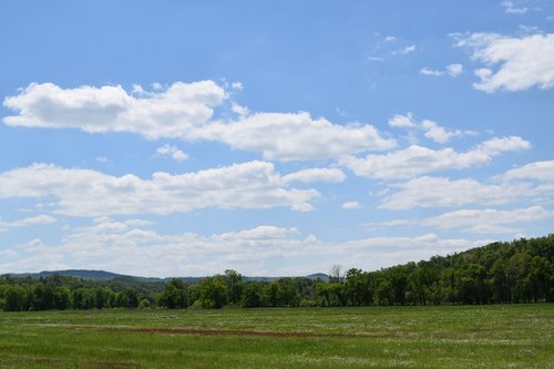 arkansas  open sky  clouds