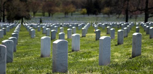 arlington national cemetery headstones military grave
