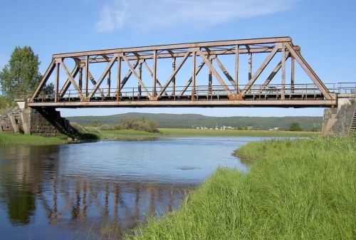 armasjoki railway bridge river