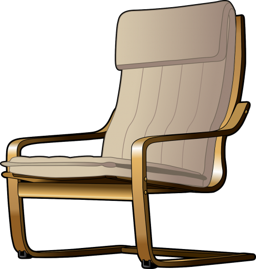 armchair cantilever chair