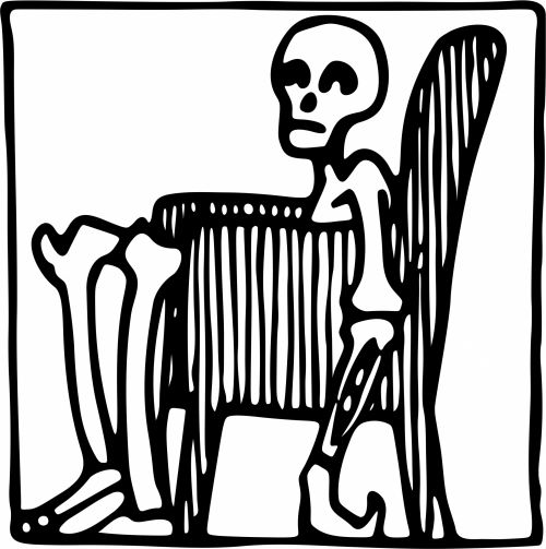 Armchair Skeleton
