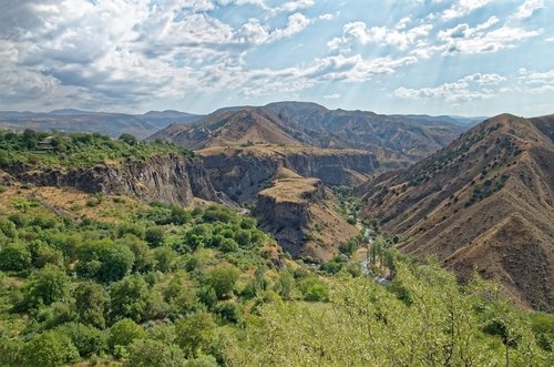 armenia  garni gorge  gorge