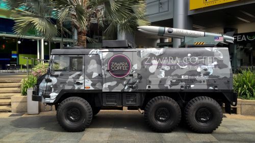 armoured vehicle military coffee