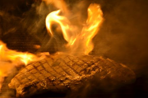 arrachera grill roast meat
