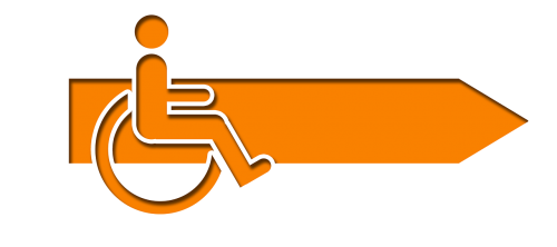 arrow direction wheelchair