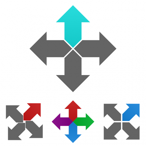 arrow logo icon