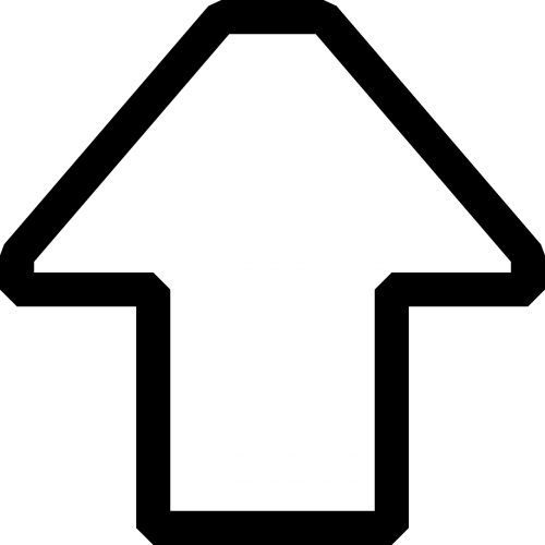 arrow pointing up