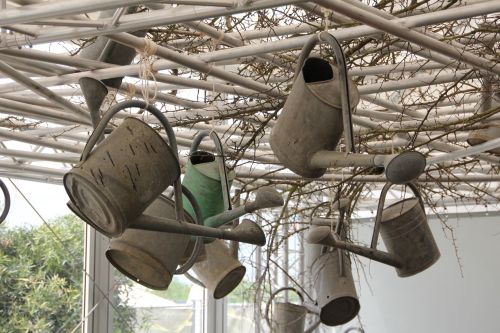 art watering cans ceiling decoration