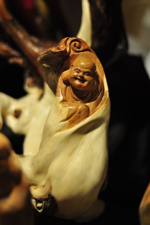 art wood carving immortals