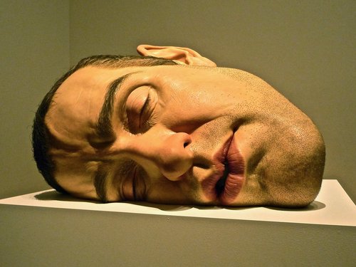 art  face  sculpture
