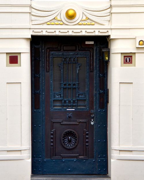 art nouveau door door hardware