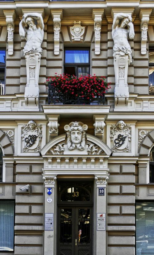 art nouveau facade architecture