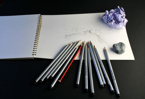 art pencils pencils sketch pad
