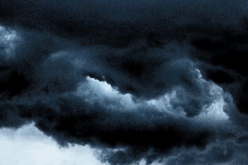 Artistic Effect Of Dark Stormclouds