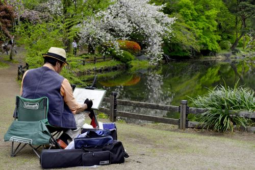 artists japan japanese garden