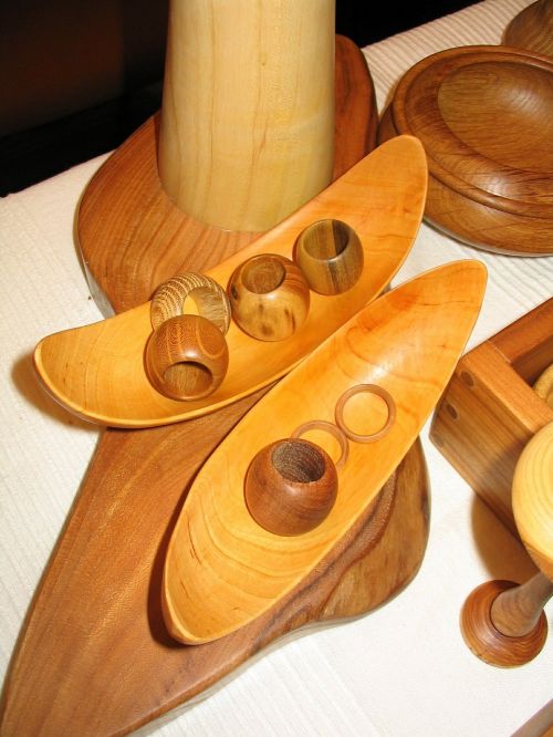 arts crafts turned wood
