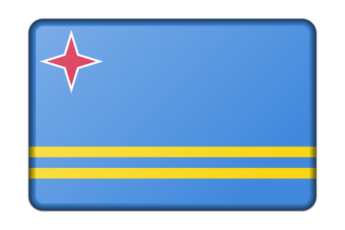 aruba banner decoration