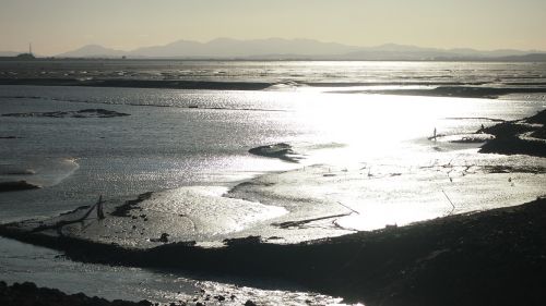 asan embankment tidal sea