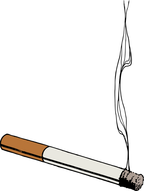 ash cigarette color