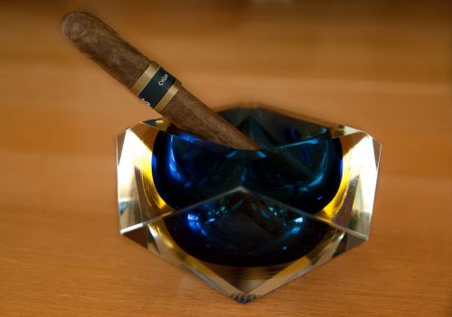 ashtray cigar tobacco