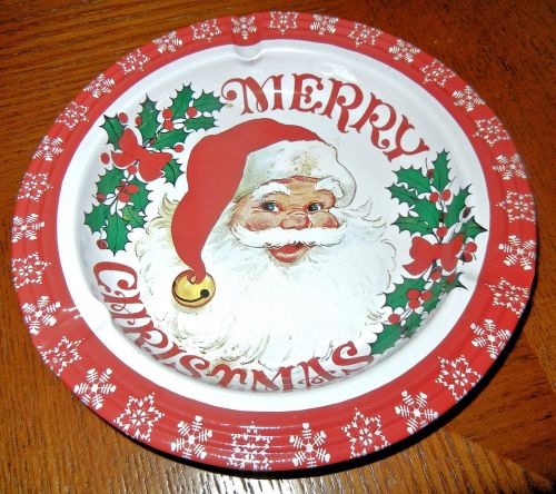 ashtray christmas santa