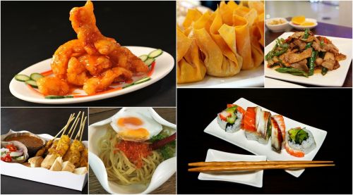 asia food food collage photo collage
