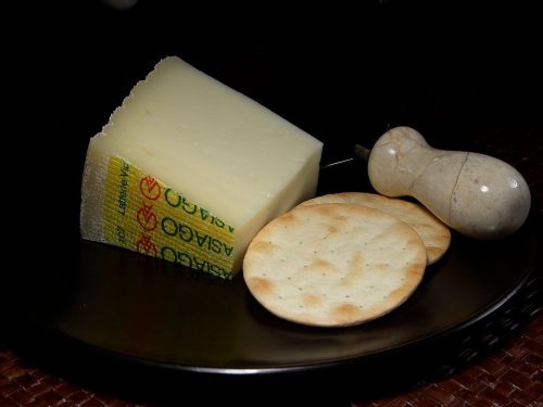 asiago pressato cheese milk product