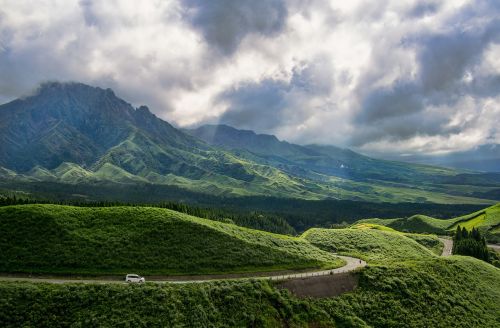 aso kumamoto japan