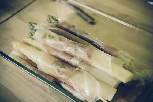 asparagus ham role