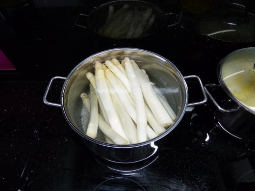 asparagus pot cook