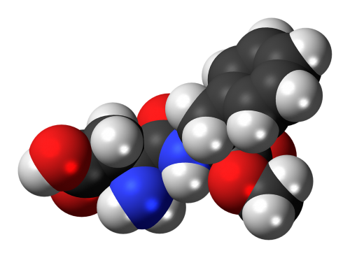 aspartame sweetener molecule