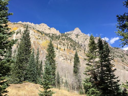 aspen mountains autumn