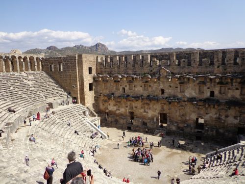 aspendos amphitheater turkey