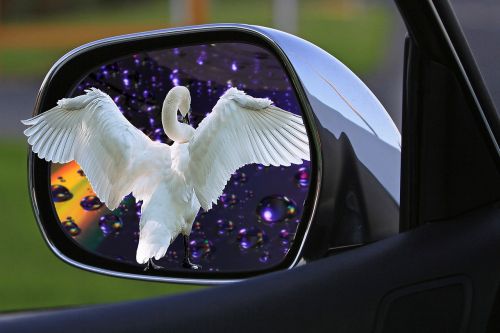 assembly mirror car mirror