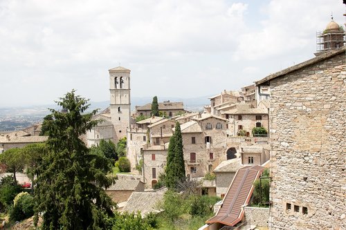 assisi  city  italy