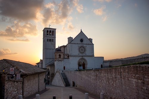assisi  city  italy