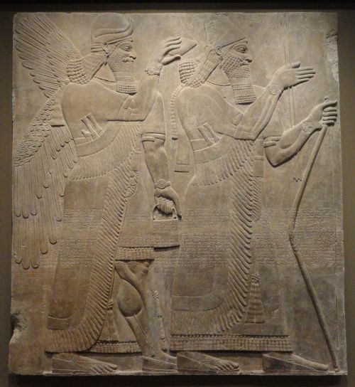 assyrian relief ashurnasirpal