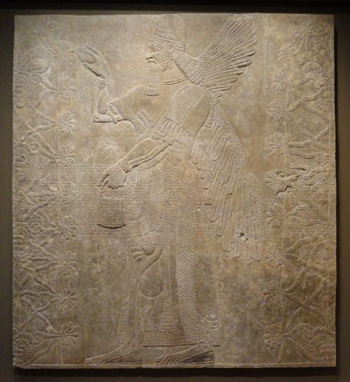 assyrian relief ashurnasirpal