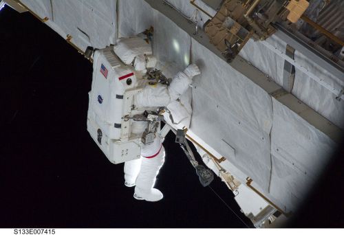 astronaut spacewalk iss