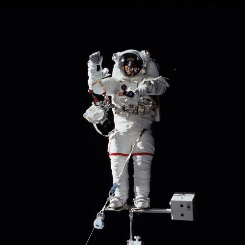 astronaut spacewalk space