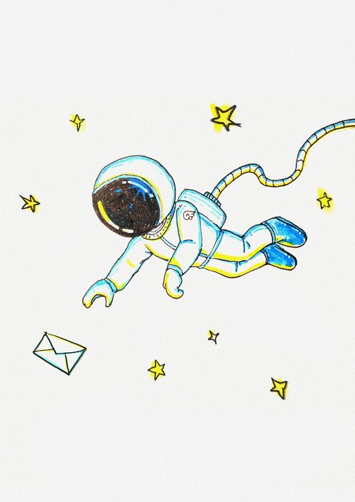 astronauts  postmasters  love letters