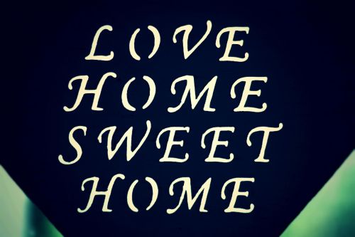 at home home verse