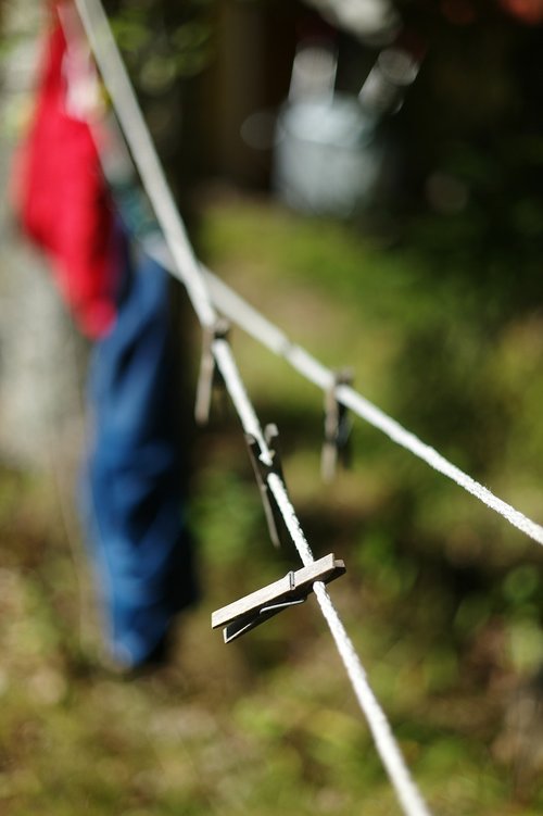 at the same time  tork  clothes line