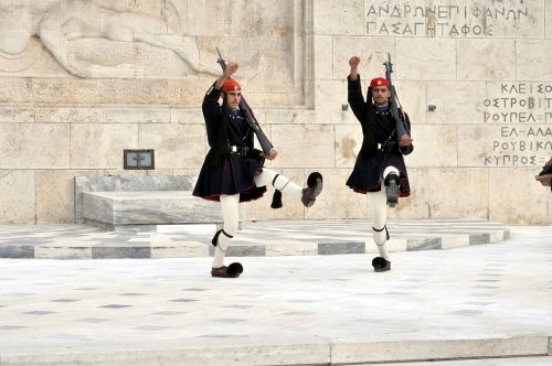 athens parliament changing of the guard