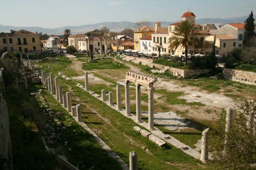 Athens Greece Ruins