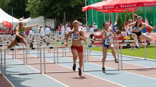 athletics sport hurdles